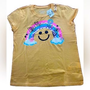 NWT The Children’s Place Rainbow Girls T-Shirt Size M (7/8)